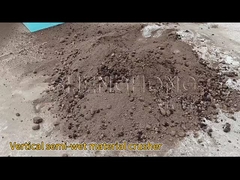 Dikey yarı ıslak malzeme kırıcı