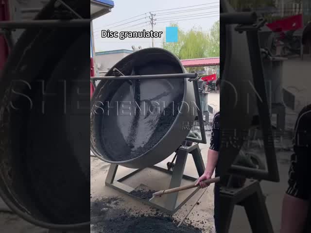 Yüksek Kapasiteli Düşük Bakımlı Disk Granülatörü