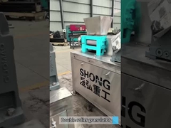 Çift rulo granulatörü