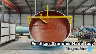 Disk granülatör-granül üretim makinesi tavuk gübresi pelet makinesi