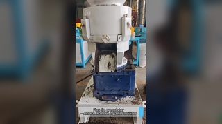 Organik Gübre Kırma Makinesi Düz Kalıp Pelet