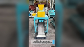 Çift Silindirli Gübre Granül Makinası-
