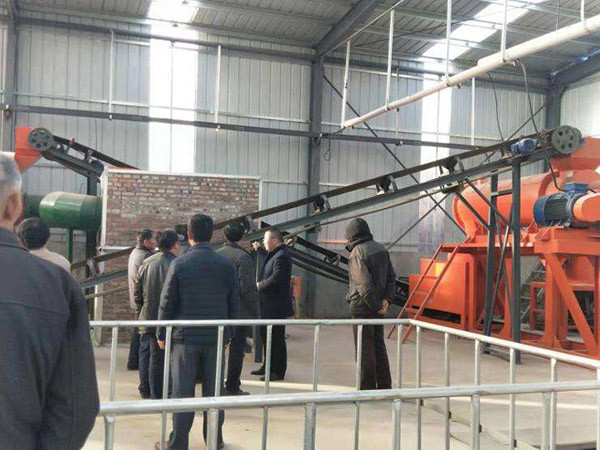 5 Ton/Saat Organik Gübre Pelet Üretim Hattı Hayvansal Atık Yapımı