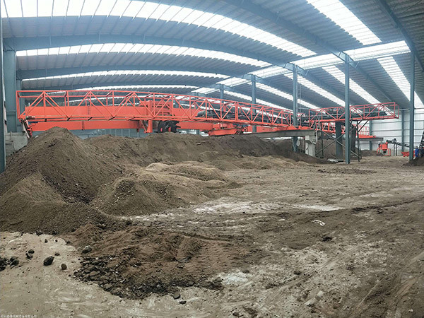 Anahtarlı Organik Atık Geri Dönüştürme Sistemi 15 Gün İçinde Gübrele Market Hazır Gübre Granulatörü