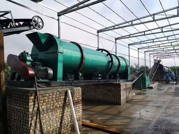 Hayvan Gübresi Atığı İçin 220V Toz Organik Gübre Üretim Hattı