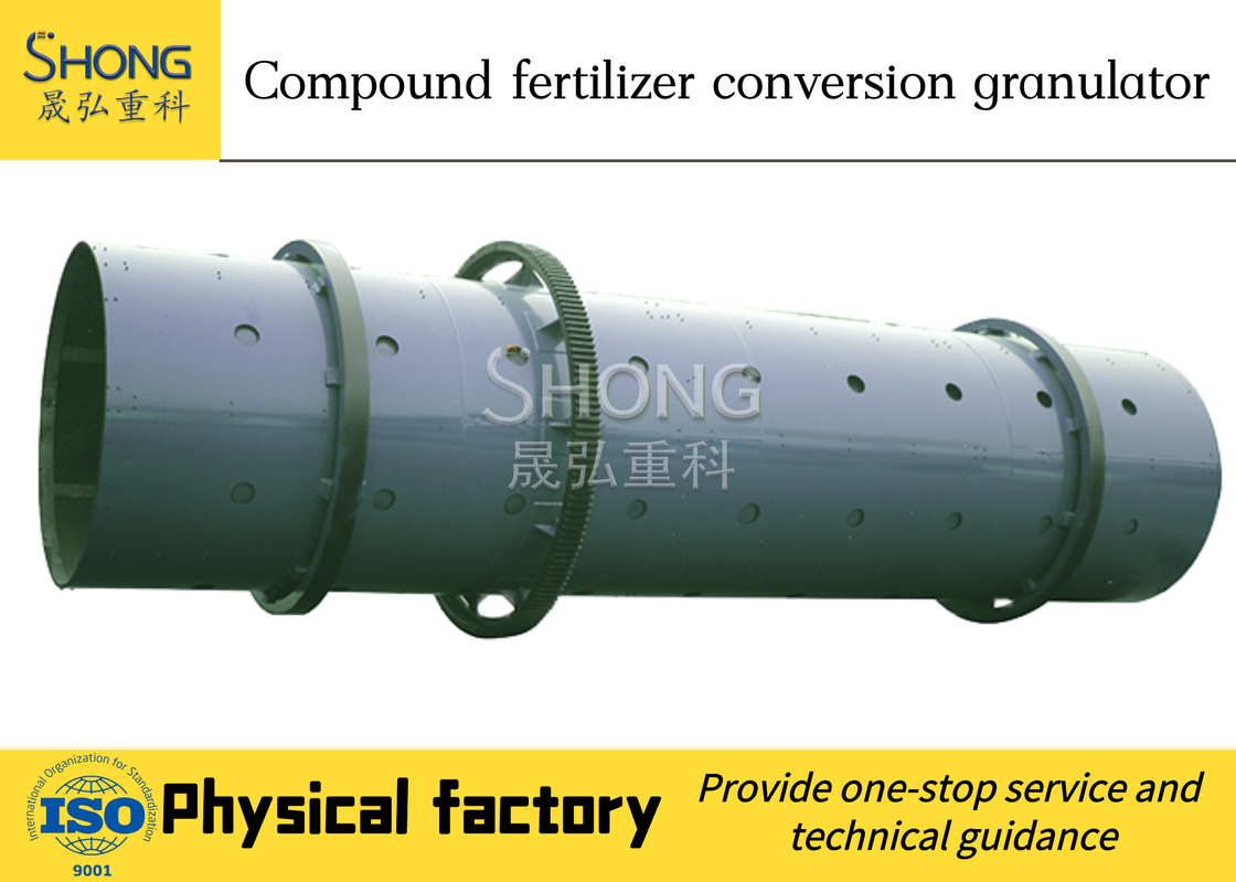 NPK Gübre Üretim Hattı 5t/h Rotary Drum Granulator ile Kapasite