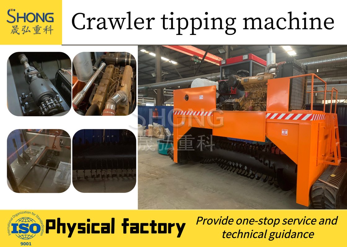 Fermantasyon Aygıtları Crawler Turner Dizel Yağı Yakıt Türü