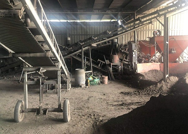 Hayvan gübre organik gübre üretim hattı 380V organik gübre üretim hattı