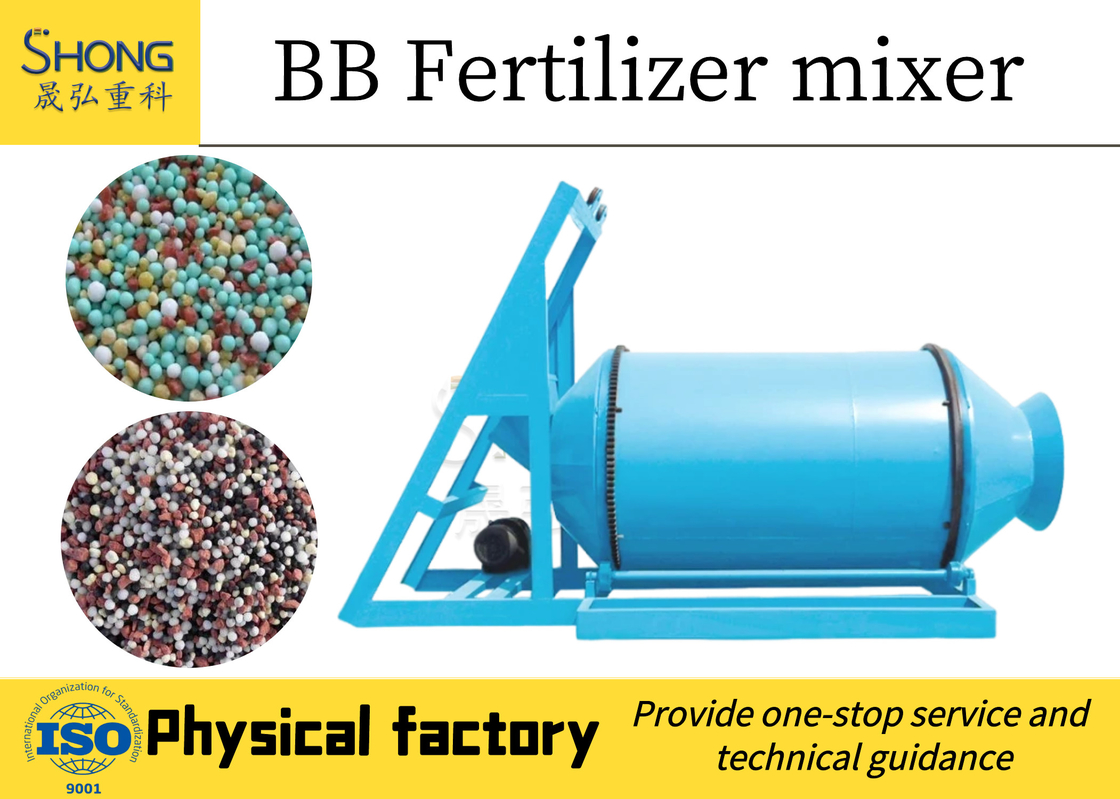 1-20t/h Kapasite BB Granular Üretim için Gübre Üretim hattı