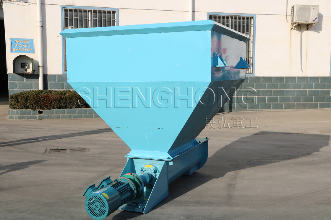 Organik gübre üretim hattı besleyicisi otomatik olarak eşit beslenir Kapasite 1-20t/h Renk Mavi
