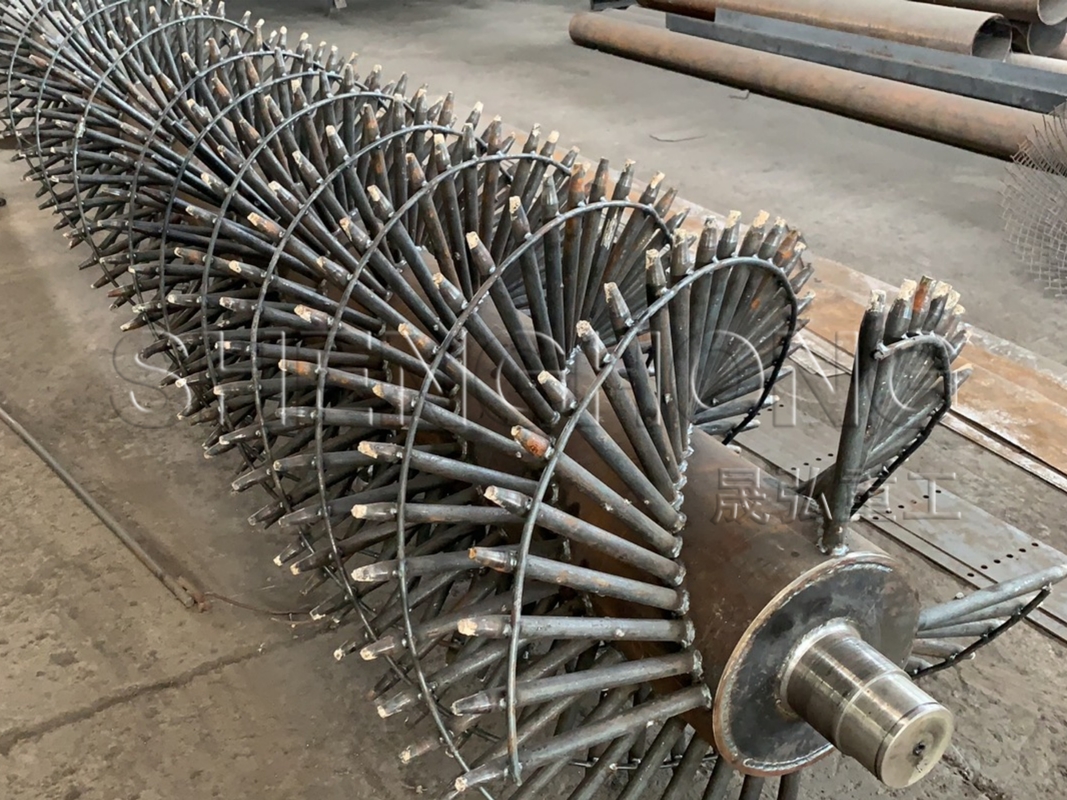 Bio Organik Gübre Üretim Hattı Domuz Gübresi Kırma Islak Granül Tipi