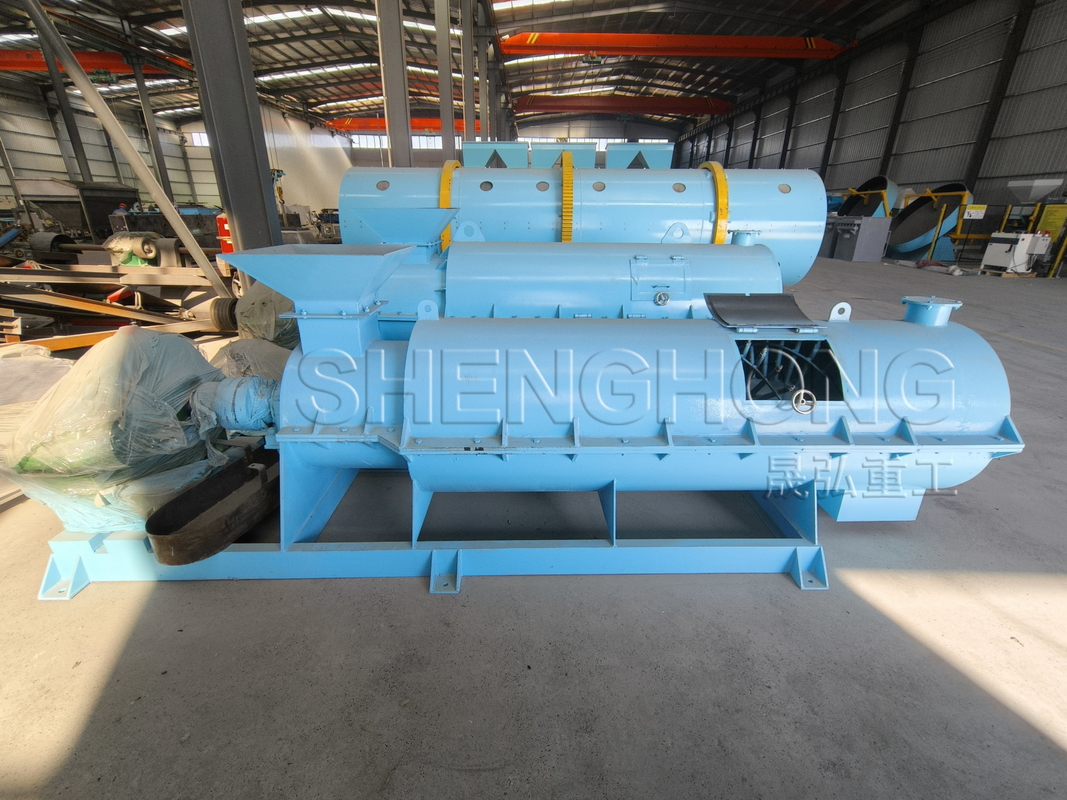 380v Organik Gübre Granulatörü Gübre Pellet Makinesi 2t/H Yuvarlak Biçimli