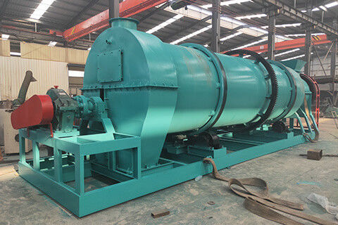 8T/H Karbon Çeliği Organik Gübre Granülatör Makinesi (Hayvan Atıkları İçin)