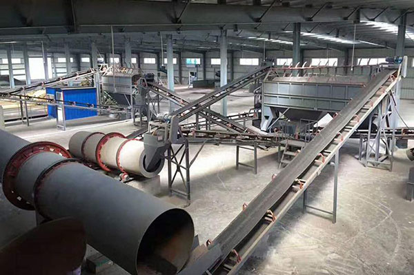 Özel yapılmış NPK Organik Gübre Üretim hattı çıkış ve güç kaynağı ile 380V / 50 Hz
