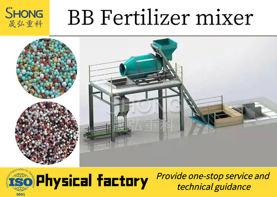 NPK Toplu Harmanlama Gübre Üretim Hattı, BB Fertilizerr Ekipmanları
