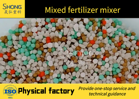 1-20t/h Kapasite BB Granular Üretim için Gübre Üretim hattı