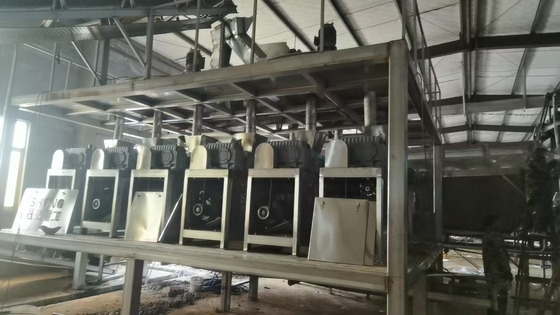 1 Period NPK Pellets Çubuğu için Gübre Üretim hattı Saatlik Kapasite 1-2 Ton
