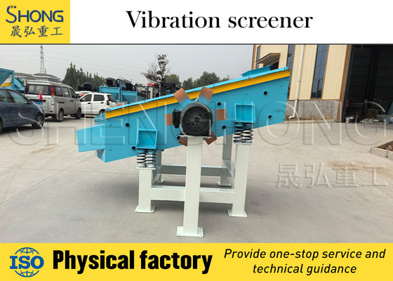 Yüksek kapasiteli titreşimli tarama ekipmanı, saatte 1-10 ton çıkış ve verimli malzeme sınıflandırması için 12 aylık garanti