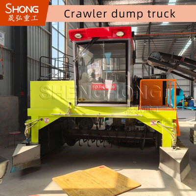 Organik atıkların kompostlanması için 2600 mm genişliğinde ve 1000 kg kapasiteli özelleştirilebilir fermantasyon kompost ekipmanları