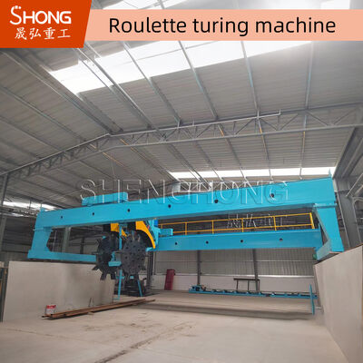 Tekerlek Tipi Gübre Dönüştürücüsü - Derinlik 1,6 m Yığın, 12 m Genişlik, Yüksek Verimlilik