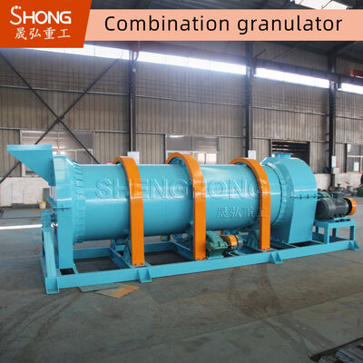 55kw Organik Gübre Granülatör Makinesi, Hayvan Gübresi için 5-8t/sa