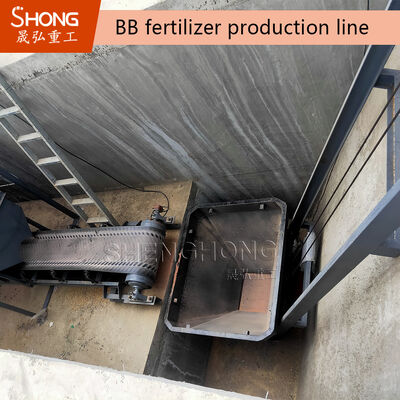 NPK Toplu Karıştırma Gübre Üretim Hattı, Saatte 5-7 Ton Kapasite, PLC Kontrol Sistemi ve Özelleştirilebilir Tasarım