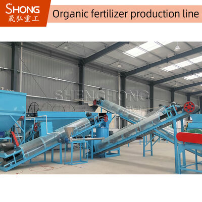 Granül Makinalı 5T / H Organik Gübre Pelet Üretim Hattı