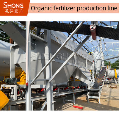 Kompost Organik Gübre Üretim Hattını Tam Otomatik Yapma