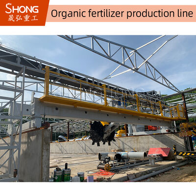 1t/H organik gübre üretim hattı Tavuk yetiştirme gübre üretim hattı
