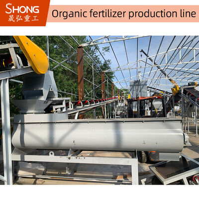 Hayvancılık için Tavuk Gübresi Biyokütle Organik Gübre Kırma