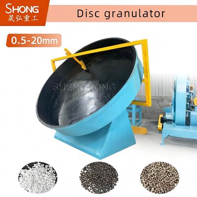 Yüksek verimlilik düşük güç tüketimi Organik gübre peletize için dayanıklı disk granulatörü