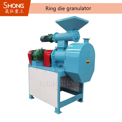 7-10t/h Kapasite 380V/415V Voltaj Karbon Çelik/ Paslanmaz Çelik Organik Gübre Pellet Makinesi Gübre Granülasyonu