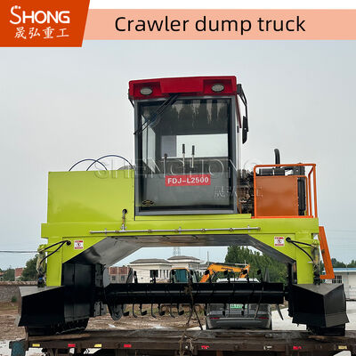 Yüksek Verimli Organik Gübre Üretim Hattı İçin Dizel Motorlu Fermantasyon Kompost Ekipmanı, Kolay Bakım Özellikli