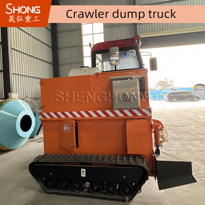 Yüksek Verimli Kompost Tornalama için Ayarlanabilir Yerden Yükseklik Hidrolik Fermantasyon Kompost Ekipmanları