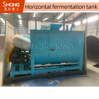 Organik Gübre Fermentasyon Tankı 3-5CBM Kapasite 4710*1700*2500mm Boyutları 8-10 Saat Yüksek Sıcaklıklı Fermentasyon