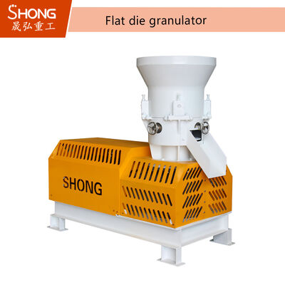 Organik gübre üretimi için saatte 1-4 ton kapasite ve ≥95% granulasiyon oranı ile düz ölçekli pelletleme makinesi