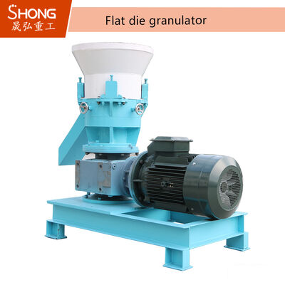 Kompakt Karbon Çelik Organik Gübre Granülatör Makinesi 380V 50HZ Güçle 1-10mm Granüller için