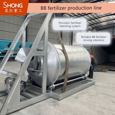 BB Gübre Üretim Hattı için Otomatik Çalışmalı ve Yüksek Kapasiteli Özelleştirilmiş BB Gübre Karıştırıcısı