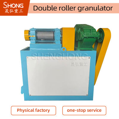 Gübre Üretiminde Basık Granüller için 186*300mm Rulo Boyutlu, 18.5KW Güçte Yeni Kompoze Gübre Granülatörü
