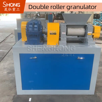 2.5-20mm bileşik gübre granülleri için özel 18.5KW çift rulo granülatörü