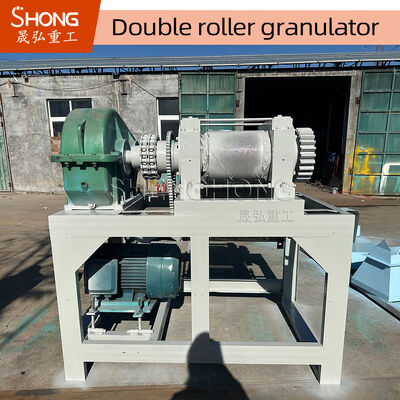 Çift Rollu Ekstrüzyon Granulatörü Gübre için 1-4 t/h Kapasite Kuru Granülasyon Teknolojisi ve ISO SGS BV Sertifikası