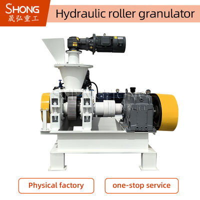 Yüksek Kapasite 1-20t/h Çift Çubuklu Hayvan Tavuk Gübreği için Hidrolik Gübre Briqueting Makinesi 3-6mm Granül Boyutu
