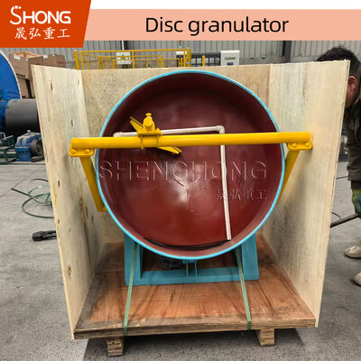 % 90 kalifiye granüller ile disk bileşik gübre granulatörü, güçsüz ve güçlü kazıklayıcılar ve ayarlanabilir disk eğimi