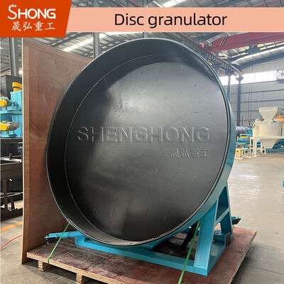 Güçsüz ve Güçlendirilmiş Çöpeç Cihazı Düzenlenebilir Disk Eğimi ve Esnek Kemer Sürüşü ile Bileşik Gübre Granulatörü