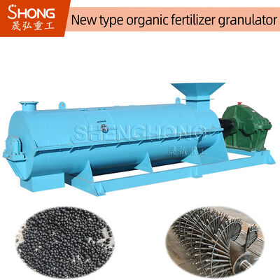% 20 - % 40 besin nemli ve % 97 bitmiş ürün oranı olan ıslak tip granüle edici organik gübre granulatörü