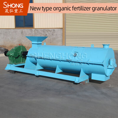 Karbon çelik organik gübre granulatör makinesi 380V 50HZ % 25-40% Nem gübre üretimi için