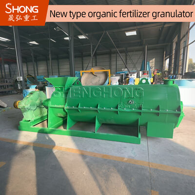 Organik Pelet Yapımı için 1-2 ton/saat Kapasiteli ve ＞%98 Şekillendirme Oranına Sahip Karıştırma Dişli Gübre Granülatörü