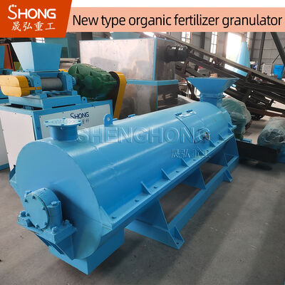 Bio bileşik gübre üretim hattı 3-5 ton/saat kapasiteli kompost yapma makinesi ve %20-40 nem malzemeleri için karbon çelik yapısı