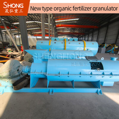 37kw Güçlü Karbon Çelik Organik Gübre Granülatör Makinesi 1-10mm Parçacık Boyutlu Kompost Granülasyonu için