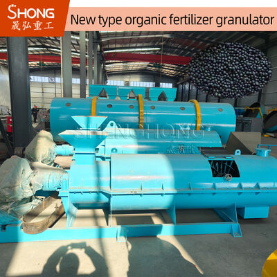 5-7t/sa Organik Gübre İçin Ayarlanabilir 1-15 mm Granül Boyutlu Islak Tip Toz Granülatör Makinesi